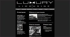 Desktop Screenshot of myluxlimo.com