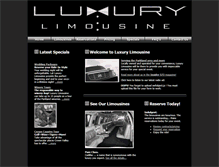 Tablet Screenshot of myluxlimo.com